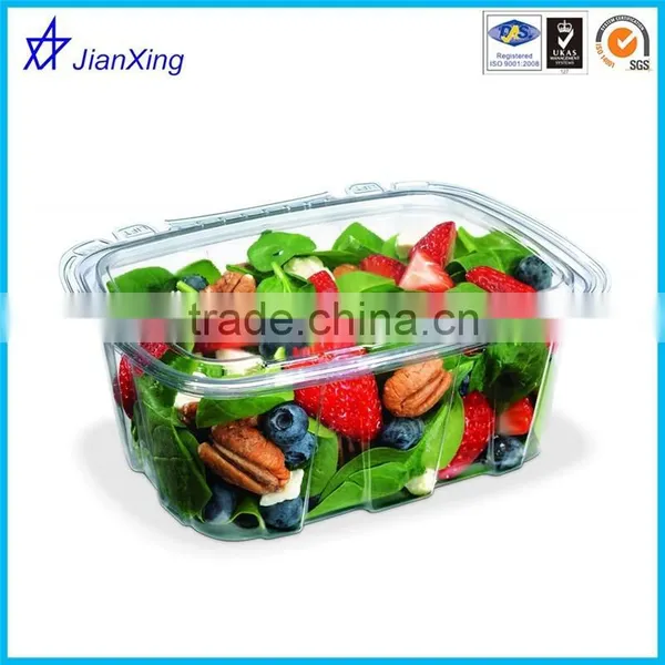 BPA FREE Plastic Disposable Fresh Strawberry Fruit Packaging Box photo-2