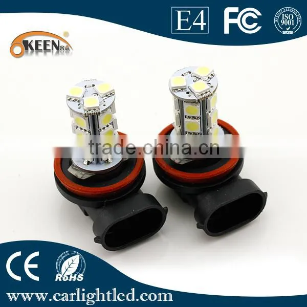 Good Quality H11 Fog Lamp Car Lights P13W H8 Fog Bulb 5050 18 SMD LED Car Accessories photo-2