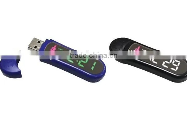Pedometer USB Flash Drive Alarm Clock and Led Light photo-2