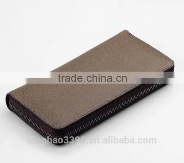 2016 Factory Wholesale Wallet Simple Design Leather Wallet Mens Long Wallet photo-4