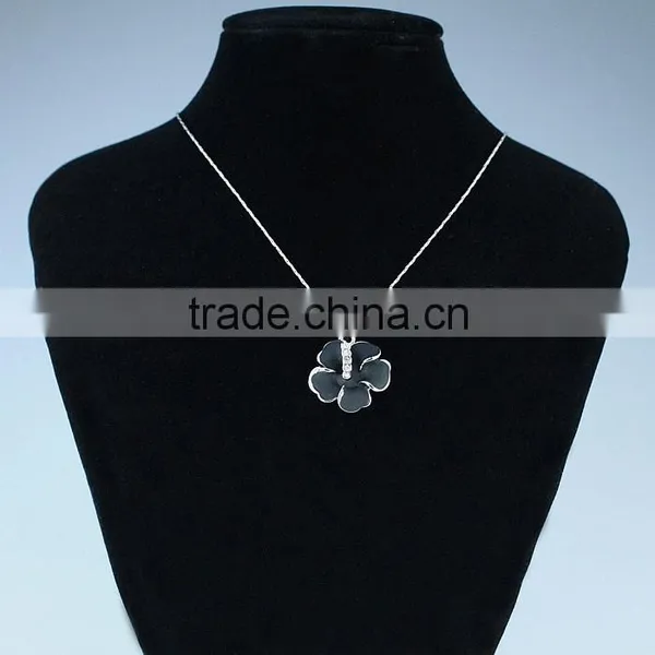 Austrian Crystal Jewelry 18k Flower Necklace photo-6