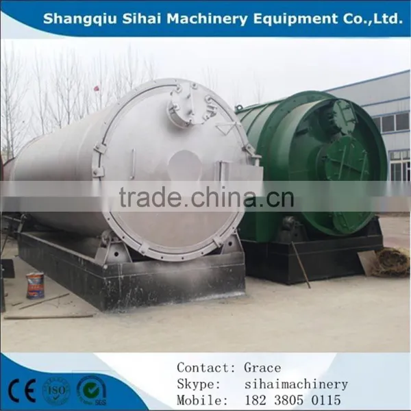 Waste Rubber Prolysis Plant Waste Tire Pyrolysis Plant Recycling Plant