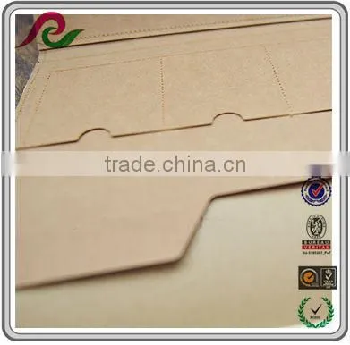 2016 New Design Eco-friendly Custom Printed Washable Kraft Paper File Folder photo-6