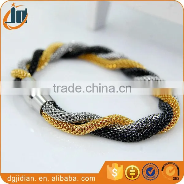 Stainless Steel Mesh Chain Bracelet photo-2
