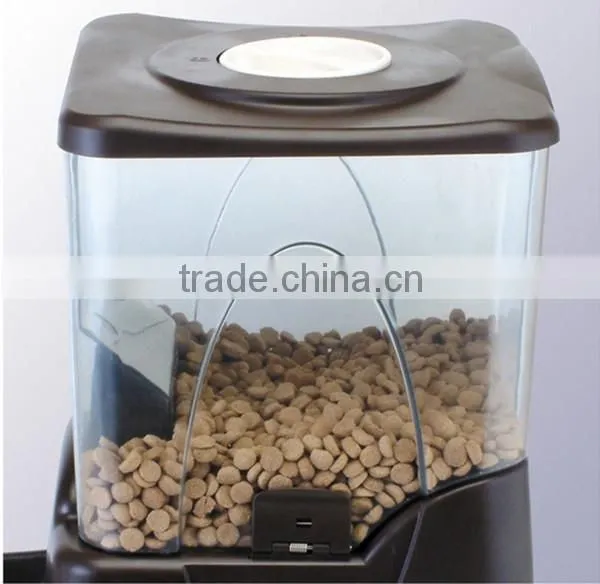 Make Battery-powered Automatic Pet Feeder Dog and Cat Bowls Feeder Electric PF-10A photo-2