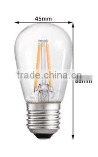 Dimmable ST45 S14 1.5W 3.5W Led Lighting IP20 120V 220V Led Filament Bulbs With CE RoHS Certificated photo-5