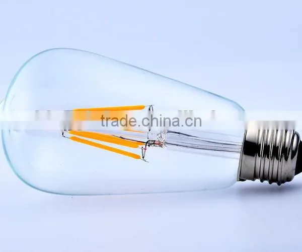 UL CE ROHS LED S19 St58 E26 E27 Dimmable Led Filament Bulb photo-2