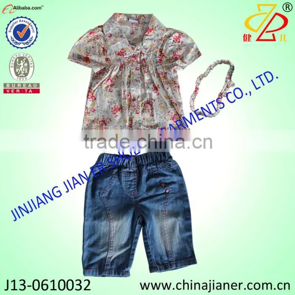 Wholesale Summer Clothes Set for Baby Girl China photo-5