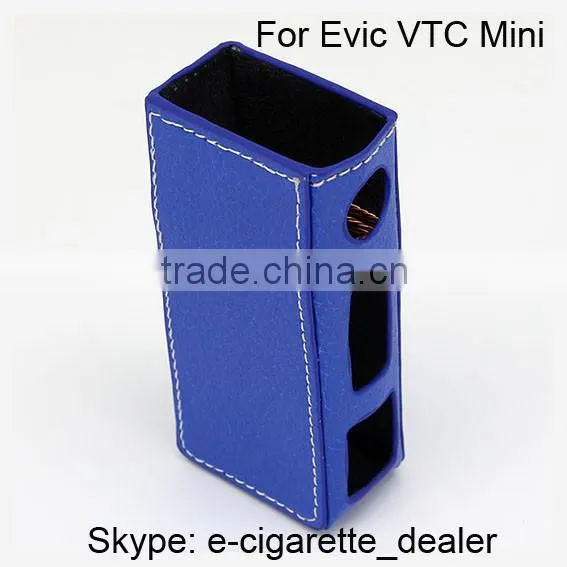 Factory Origin E-VIC VTC MINI Mod Leather Skin Antislide Mod Box Sleeve With Five Color Choice photo-2