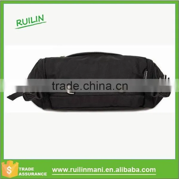 Single Shoulder Strap Bag Men Big Black Bag Fit Belt Single Shoulder Strap Bag Men