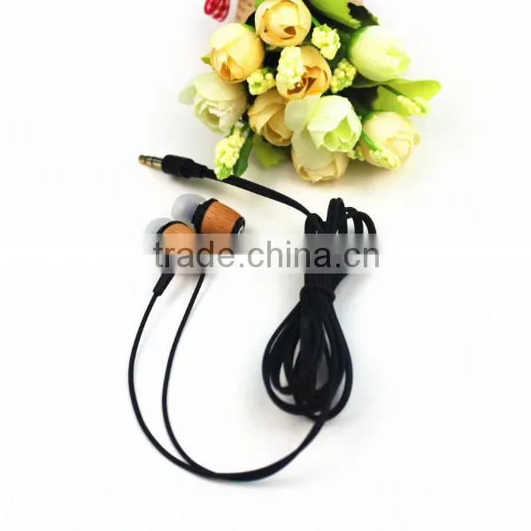 Wooden Earphones ,Custom Earphones In Bulk,Hot Sale Earphone photo-2