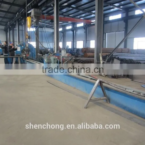 Light pole welding machine