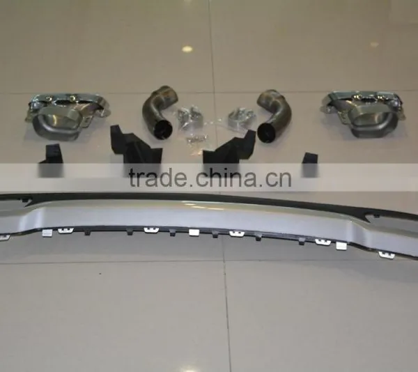 Rear Diffuser Kits for Mercedes Benz W176 A45 A180 A200 A250 With Muffler photo-2