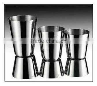 new design series stainless steel jigger,measuring cup