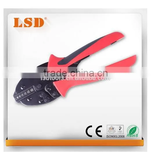 CE ROHS Experience Production for 10years LSDgood Qutails Pliers Non-insulated Cable Links S-110TX Ratchet Hand Crimping Tools photo-2