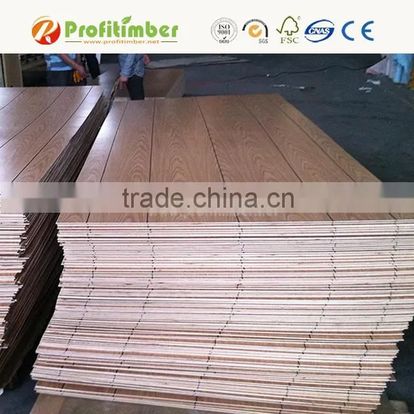 U Grooved Plywood, Tongue and Groove Siding, Slotted Plywood Cutting photo-3
