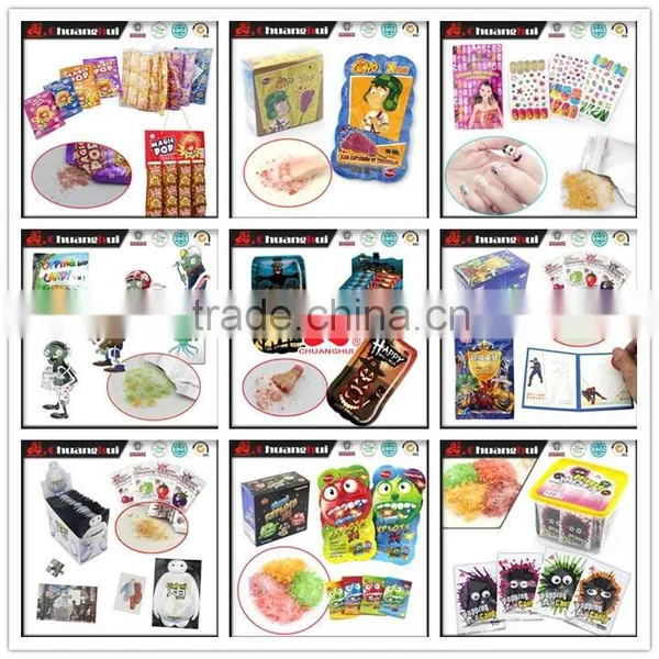 Changhui Factory Popping Candy Manufacturer / Pop Rock Popping Candy Series