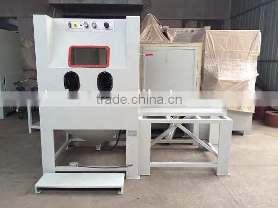 High quality Turntable sandblast machine mould sandblasting machine