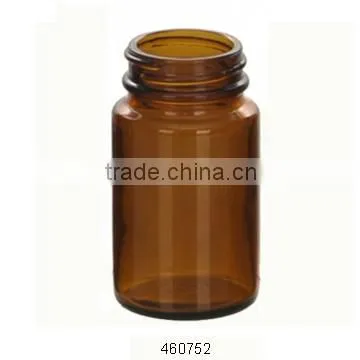 Amber Glass Jar photo-3
