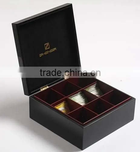 Custom Make Luxury Tea Coffee Boxes Wooden photo-6