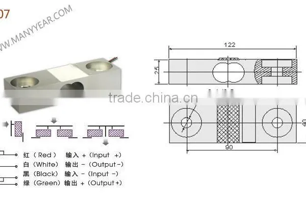 Electronic Counting Scale Sensor , Platform Scale Load Cell photo-2