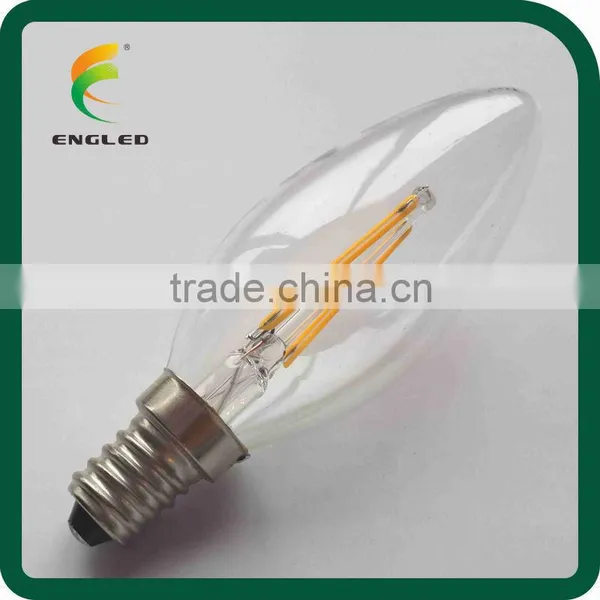 C35 FC35 4watts E14 Base120v/220v Led Filament Candle Bulb Light 2200k-6500k photo-2