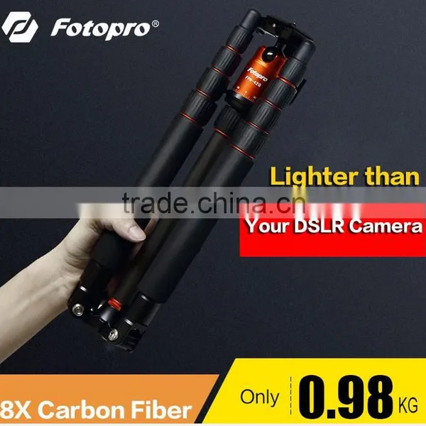 Fotopro Carbon Fiber Tripod Monopod Lightweight Ball HeadX4CN+42Q photo-2