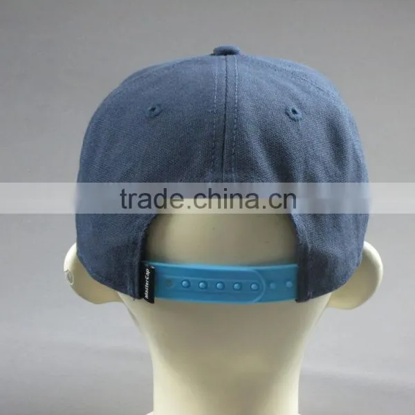 Custom High Quality 6- Panel Snapback Hat With Woven Badge photo-4