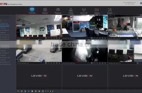 LS VISION Hot Selling Model 5.0mp Waterproof ir ip Dome Cctv Camera System photo-5