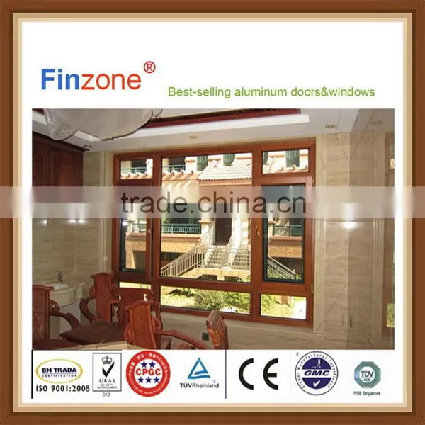 Design Promotional Aluminum Wooden Blind Windows photo-2