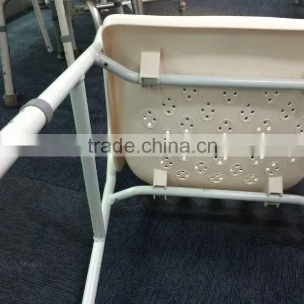 TOPMEDI Aluminum Handicapped Bath Shower Chair Bucket Seat Wheelchair photo-6