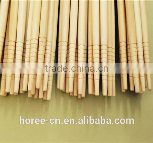 Chinese Round Bamboo Reusable Chopsticks With Pattern photo-5