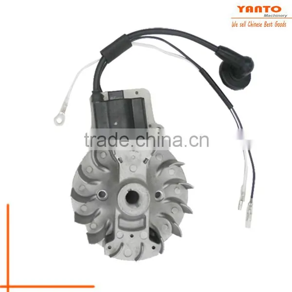 High Quality G45L Grass Trimmer Gasoline Enigne Ignition Coil and Magneto Flywheel for Sale photo-6
