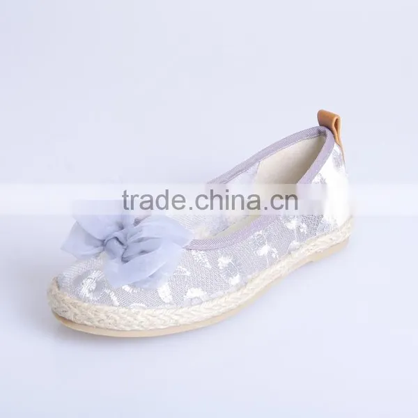Espadrilles With Slin-on Style Snake Metallic PU