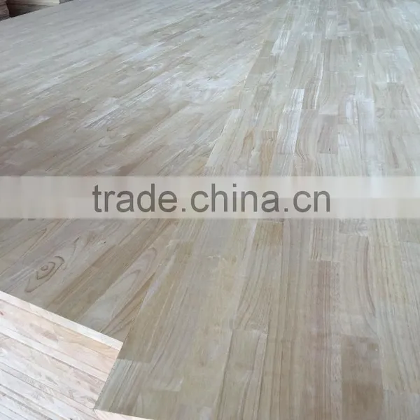 Rubber Wood Finger Joint Board for Europe Market/rubber Wood Panel photo-6