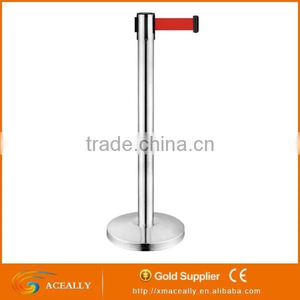 ACEALLY 5 Meters Stainless Steel Wall Mounted Retractable Belt Barriers photo-5