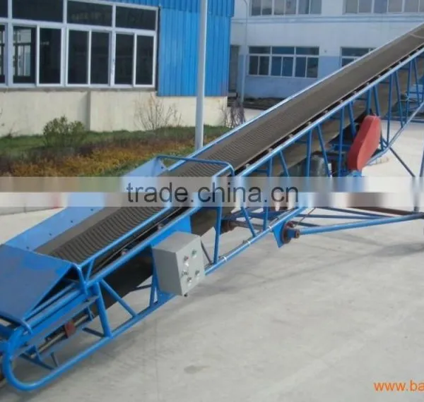 High Efficiency Rubber Flat Belt Conveyor photo-3