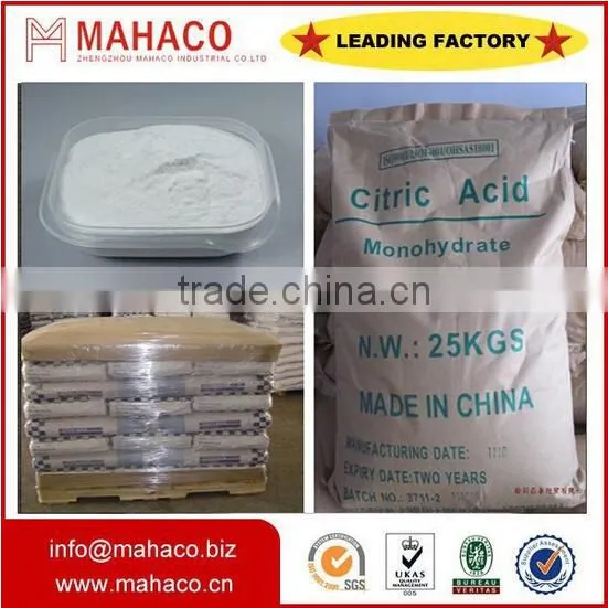 Citric Acid Monohydrate Price