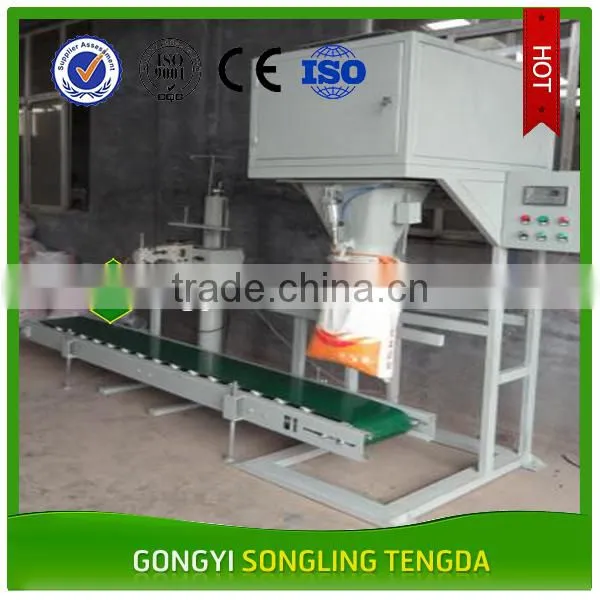Manual Bag Placing Automatic Filling Weighing Wood Pellet Packing Machine photo-4
