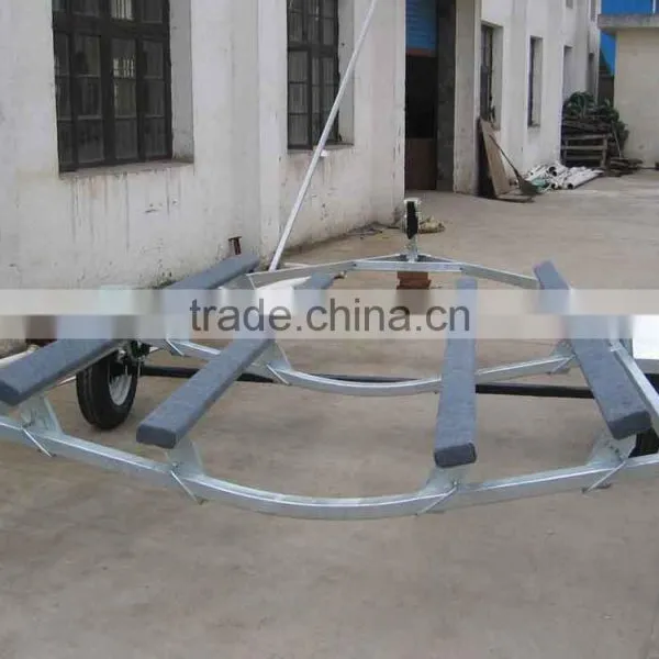Hot Dipped Galvanized Boat Trailer/ Inflatable Boat Trailers/jetski Trailer photo-2