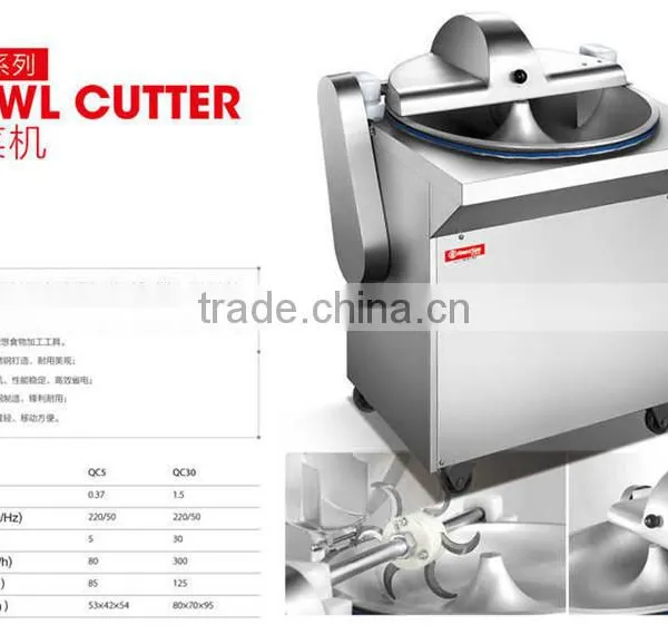 2015 QC5 Commercial Electric Meat Bowl Cutter photo-2