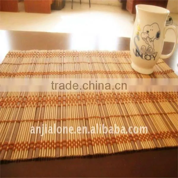 Rubber Table Bamboo Mats