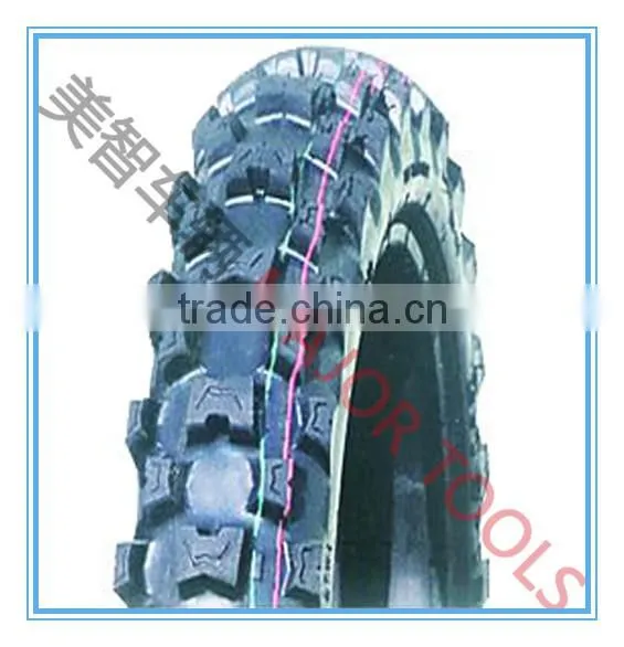 110/90-16 Pneumatic Rubber Motorcycle and Tricycle Tyre With Tube photo-5