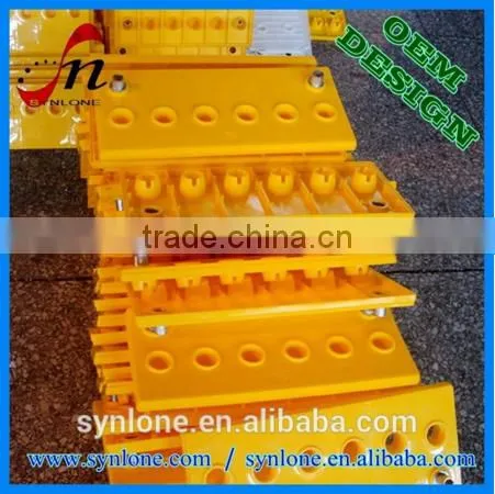 High Quality Multi Color Extrusion Plastic Machine Parts photo-3