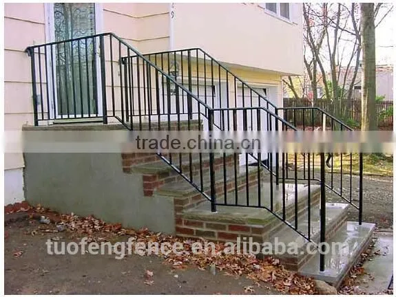 Security Security Handrail With Wrought Iron and Steel Material Design photo-5