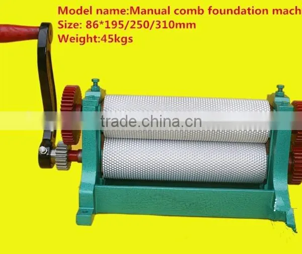 New Strong Power Bee Equipment Manual Comb Foundation Machine Electric Bee Wax Machine photo-2