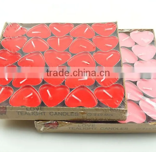 Romantic Heart Shape Scented Tealight Candle for Christmas photo-5