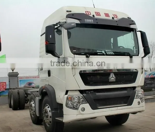 Howo T5G Panel Van Chassis 340HP 8X4 in Indonesia photo-3