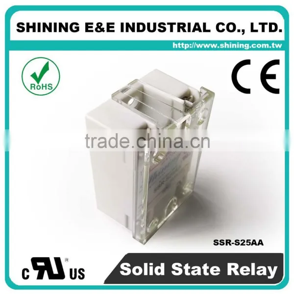 SSR-S25AA AC Electrical 24V SSR Zero Crossing Solid State Relay photo-3