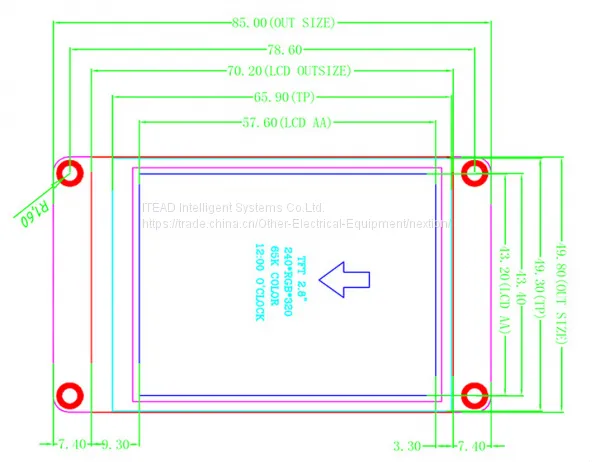 Nextion NX3224T028 - Generic 2.8